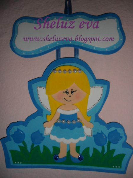 Placa de Porta Fadas